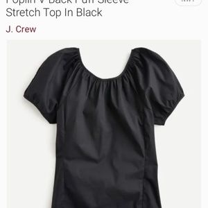 J Crew Puff Sleeve Top